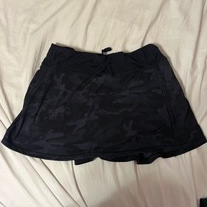 Lululemon Pace Rival Skirt Camo